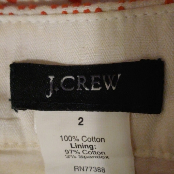 J.Crew Embroidered Pencil Skirt size 2 - Picture 6 of 8